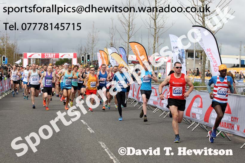 Sunderland City Half Marathon. Photo: David T. Hewitson/Sports for All Pics
